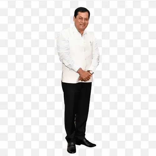 Sarbananda Sonowal png stock image